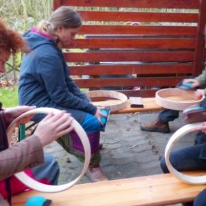Build your own shamanic drum in this unique drum building seminar.